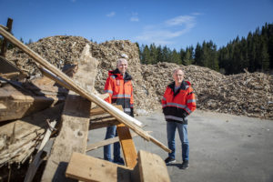 Daglig leder i MNA, Asle Hasselvold (t.v) og Geir Ivar Hildrum, kvalitetssjef i MNA.